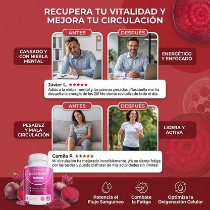 Suplemento Natural para Mejorar Circulación y Recuperar tu Energía